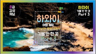 [안보면후회] 하와이 여행 계획 6탄, 가볼 곳 파트3