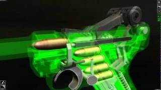 Luger P08 (full disassembly and operation)