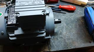 1.5kW single-phase Siemens Sinamics V20 driving a 1.1kW tri-phase motor