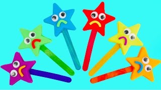 Play doh surprises with stars