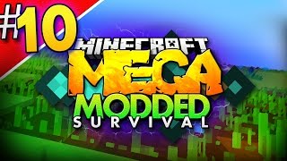 Minecraft MEGA Modded Survival #10 | 1 HOUR SPECIAL! (+April Fools Joke) - Minecraft Mod Pack