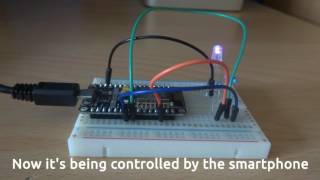 NodeMCU ESP8266 websockets RGB led