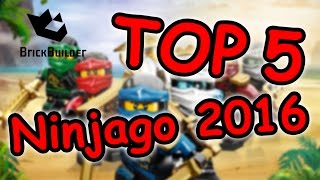 TOP 5 Lego Ninjago 2016 - Speed Build for Collectors