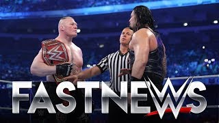 REAL MOTIVO DE ROMAN REIGNS NÃO VENCER BROCK LESNAR - FASTNEWS