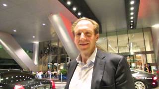 Ralph Fiennes Saying Hi To Tatiana!