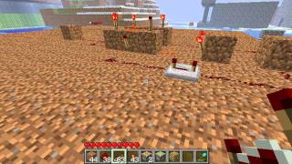 Minecraft - 1 button light switch tutorial [CZ]