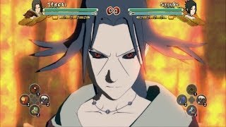 Naruto Shippuden: Ultimate Ninja Storm 3 Full Burst - Uchiha Itachi All Jutsu And Combos