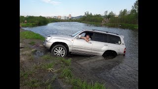 Как утопить Крузака на ровном месте (Land Cruiser 100, Lexus LX 470, UAZ Hunter, Land Cruiser 80)