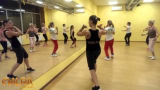 Танцевальная тренировка в фитнес-клубе AURA (Харьков)