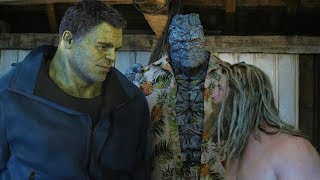 Халк и Ракета в гостях у Тора | Мстители: Финал (2019)