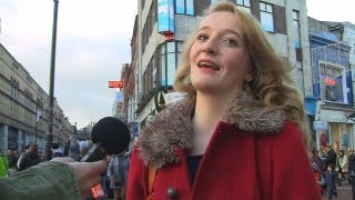 Talking about the budget on streets of Dublin, Ireland. Real Irish & Dublin accent.