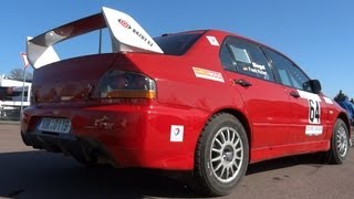 Mitsubishi Evolution 9 - extreme launch sound