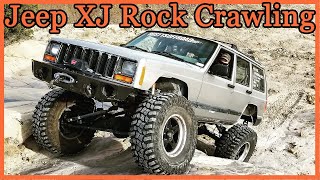 Jeep XJ Rock Crawling New Mexico