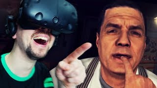 THE FUNNIEST VR GAME I'VE PLAYED | LA Noire VR - Part 1 (HTC Vive Virtual Reality Wireless)