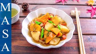 南瓜馬鈴薯燉絞肉/Squash Niku Jyaga |MASAの料理ABC