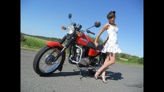 Мотоцикл Ява / Звук двигателя JAWA