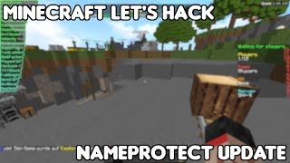 NameProtect Update + CommandBug Fix | Minecraft Let's Hack | Free Minecraft Hack Client