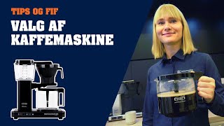 Hvilken kaffemaskine skal du vælge?