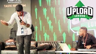 *NEVER SEEN BEFORE* LIVE DISS TRACK WITH KSI AT UPLOAD EVENT 2017!! ???