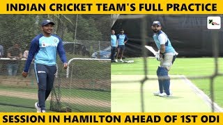 Watch: Kohli in supreme touch during practice ahead of first ODI at Seddon Park