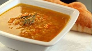 Суп из красной чечевицы для детей и взрослых!