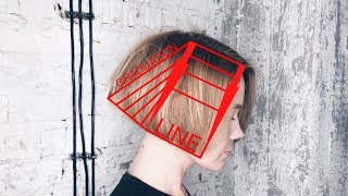how to cut bob haircut tutorial
