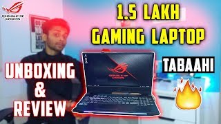 Asus ROG Gaming Laptop GL504G Unboxing and Review in Hindi | Asus Rog Strix Hero