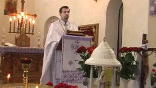 UKRAINE.Служба Божа.Квітна неділя 8 квітня 2012 рік.. The service of God on Palm Sunday April 2012.