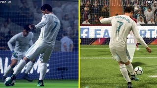 FIFA 18 vs FIFA 19 Early Graphics Comparison