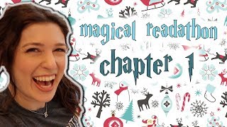 Magical readathon chapter 1 ⚡️ & Bookie Trials Winter Quest! ❄️ | Drinking By My Shelf