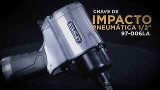STANLEYFerramentas - Chave de impacto pneumática de 1/2"  - 97-006LA
