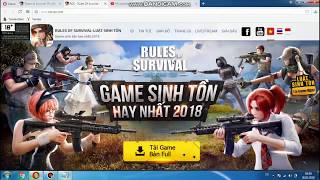 Rules Of Survival PC indirme linki 100%100 Çalışıyor