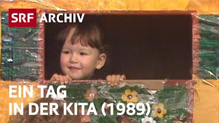 Kinderkrippen - Notlösung oder Notwendigkeit? (1989) | Kindererziehung in der Schweiz | SRF Archiv