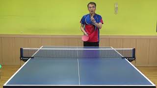 Long Pimple ox 기본타법 제64편 : Backhand Flick(1)