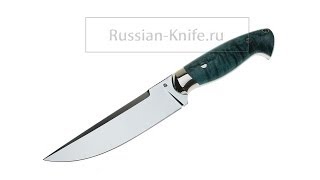 Нож Акула, А.Чебурков (сталь Х12МФ),цельнометаллический