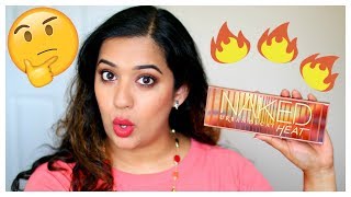 Urban Decay Naked Heat eyeshadow palette - First impressions, swatches & eye look