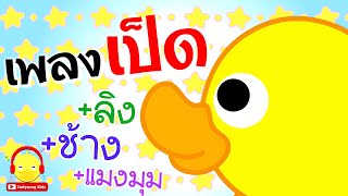 รวมเพลงเด็กฟังยาวๆ เพลงเป็ดอาบน้ำ ช้าง ลิง แมงมุมลาย  1 ชั่วโมง ♫ indysong kids