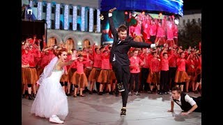 Танцевальный конкурс на свадьбе для взрослых и молодежи «Батл», «Танцы народов». Видео №14 из 23.