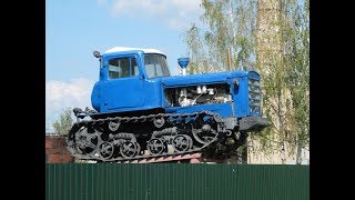 Лучший советский гусеничный Трактор ДТ-75. Преимущества и недостатки