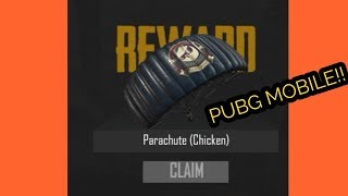 HOW TO GET FREE PARACHUTE SKIN IN PUBG MOBILE!!