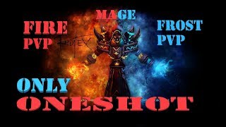 ONLY ONESHOT- MAGE FROST VS FIRE WoW BFA 8.1.0. Season 2