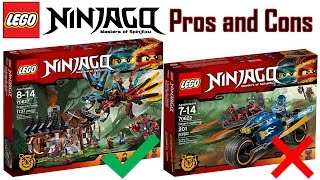 LEGO Ninjago Hands of Time Sets PROS and CONS! (2017)