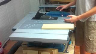 Ajustes sierra de mesa MLT100 Makita