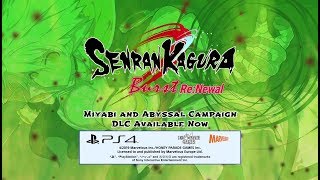 SENRAN KAGURA Burst Re:Newal - Miyabi & Abyssal Campaign DLC Trailer [PLAYSTATION 4]