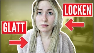 GLATTE EXTENSIONS in LOCKIGE HAARE? GEHT DAS ?! | Sonny Loops