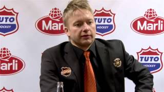 TUTO Hockey - KooKoo, 3.3.2013 lehdistötilaisuus