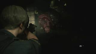Resident Evil 2 remake - Leon hardcore difficulty walkthrough (part 4/6)