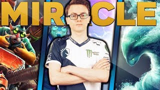 Miracle- Is Back To Solo Ranked With His Main Account - Rampage Like M-GOD - EPIC Gameplay Dota 2