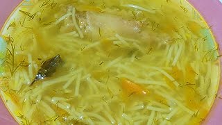 Как сварить вкусный куриный суп с вермишелью