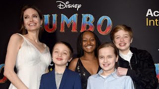 Angelina Jolie Turns Dumbo Premiere Into Family Night Out
